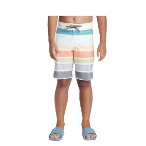 Art Class Boys' Striped Swim Shorts SIze 12 Husky/ New Without tags